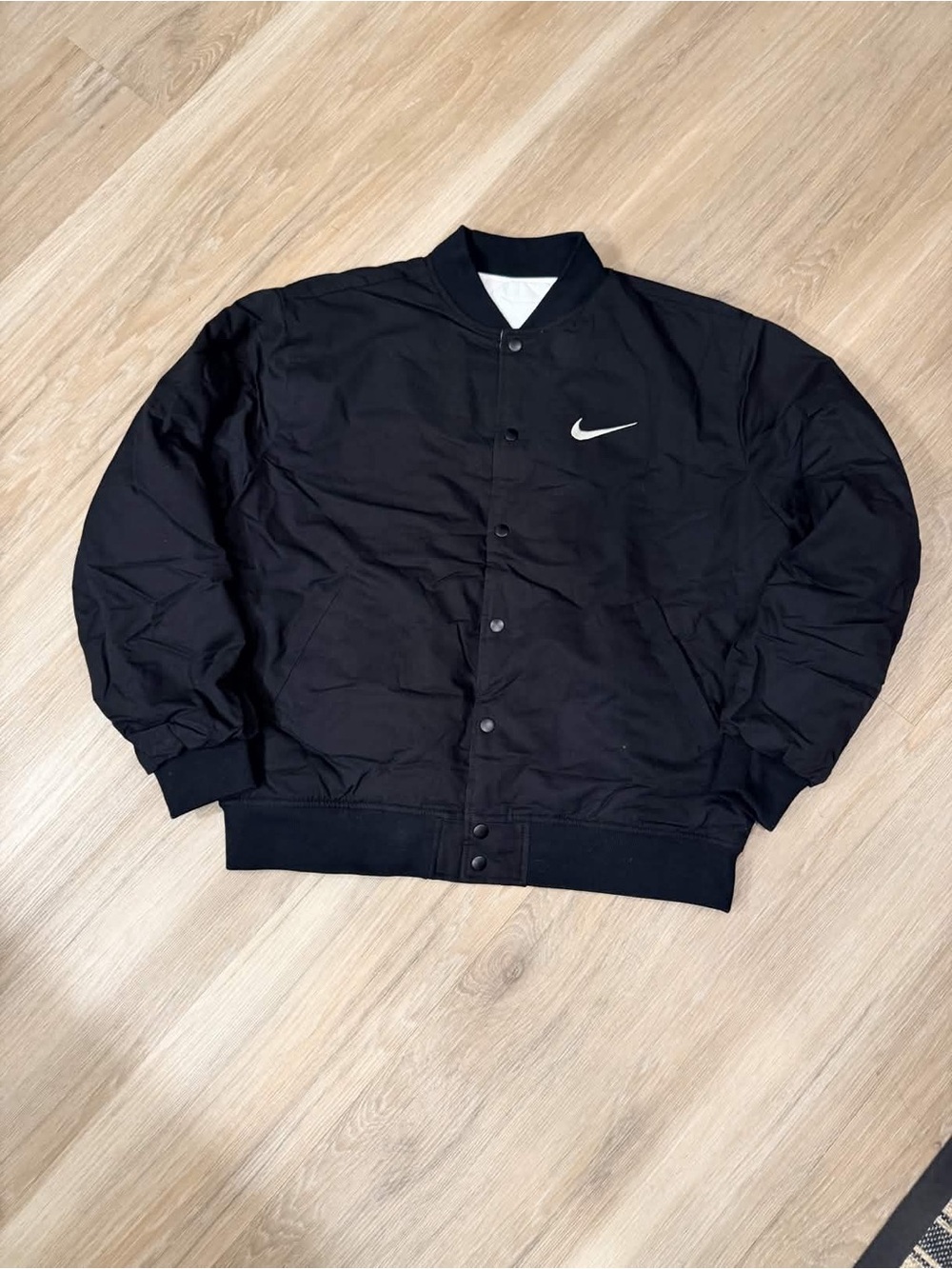 **Nike x Stussy Reversible Varsity Jacket**